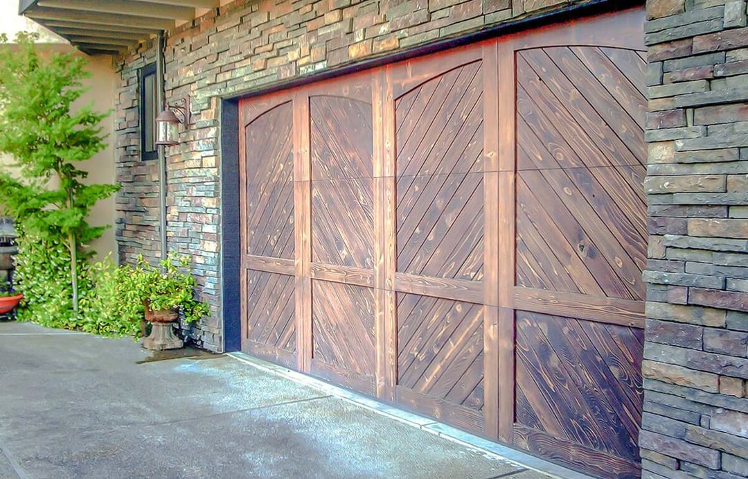 RW Garage Doors Custom Wood Carriage Garage Doors